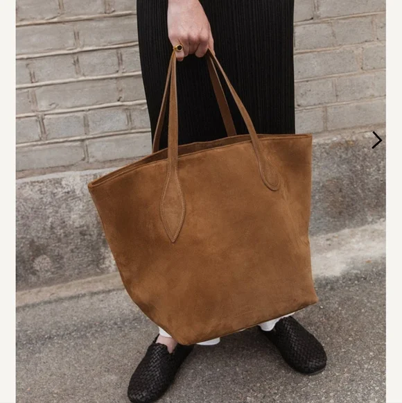 Liffner Suede Tote - Picture 5 of 9